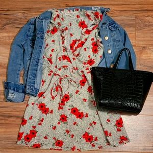 Tulip hem floral mini dress from Xtraordinary!
